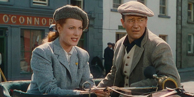 JOhn Wayne & Maureen O'Hara in The Quiet Man