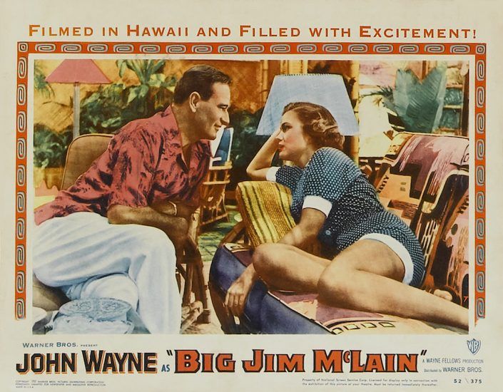 John wayne in Big Jim McLain lobby card