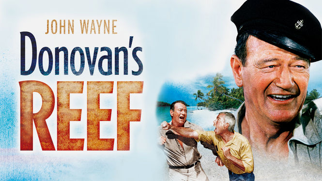 Donovans Reef poster with John Wayne