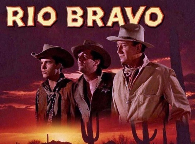 Rio Bravo with John Wayne Dean Martin poster