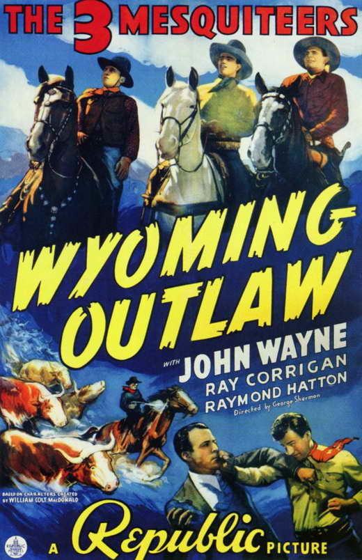 2 John Wayne 1930s Western Movie Reviews "Wyoming Outlaw", "New