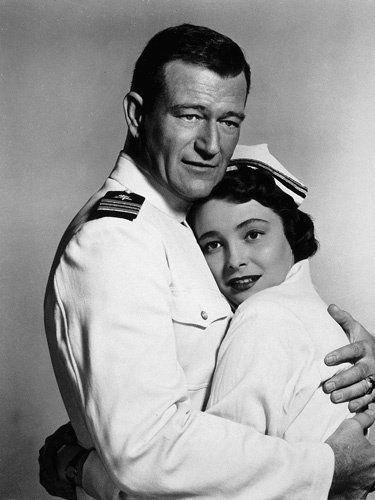 Patricia Neal & John Wayne image in