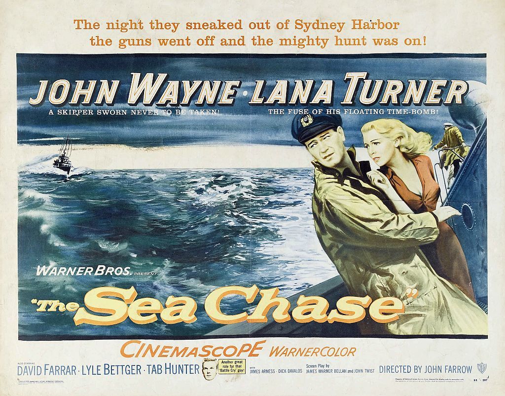 The Sea Chase movie poster