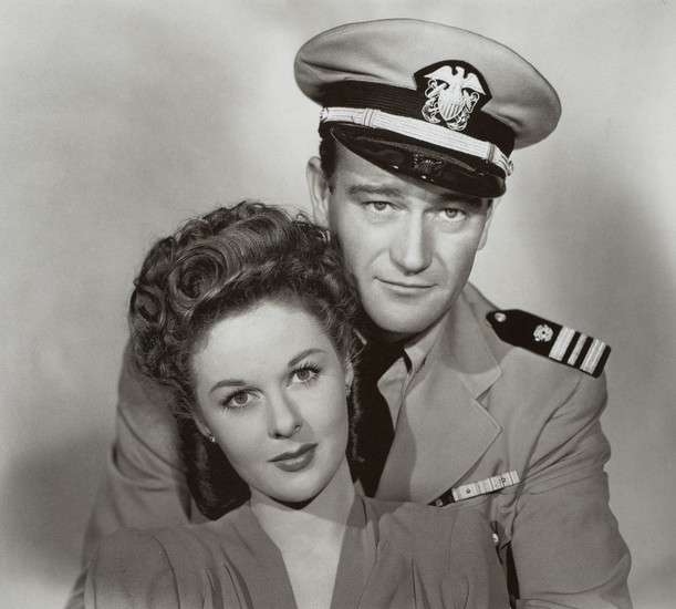 Susan Hayward with John Wayne