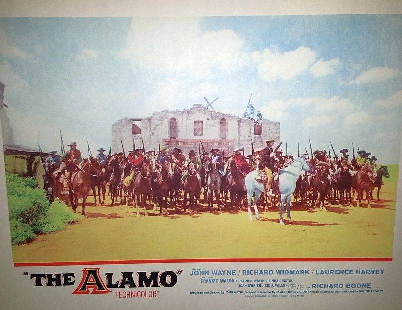 The Alamo lobby card