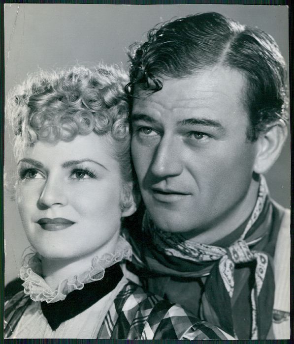 Claire Trevor & john Wayne image