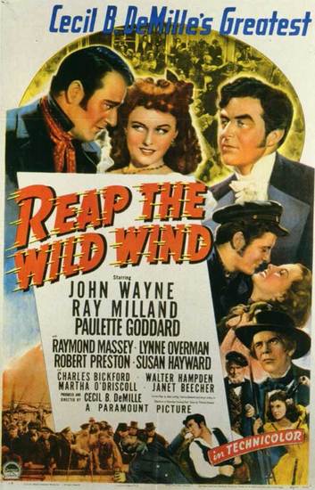 reap the wild wind poster