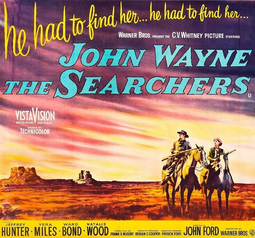 The Searchers - A John Wayne Western poster 