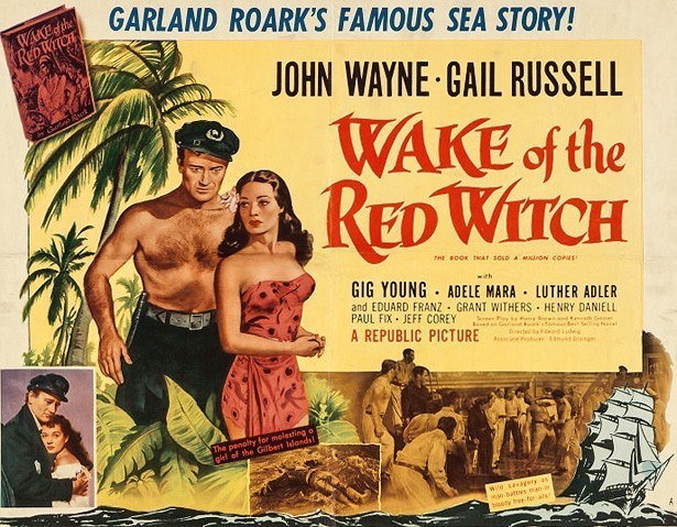 wake of the red witch poster John Wayne Gail Russell