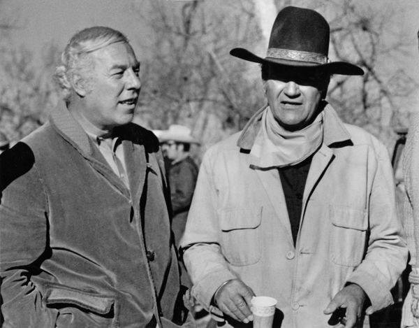 George Kennedy & John Wayne