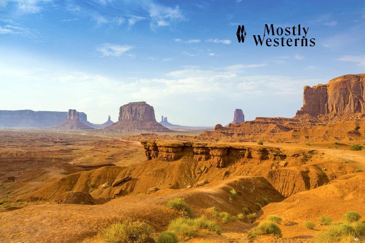 Mostly Westerns cover Monument Valley