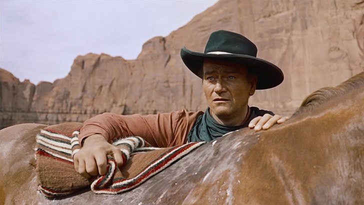 John Wayne in The Searchers