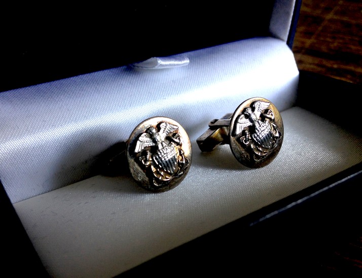 cuff links from the film In Harms Way