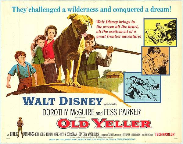 Old Yeller Walt Disney (poster)