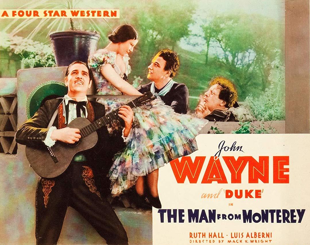 Lobby card for The Man From Monterey