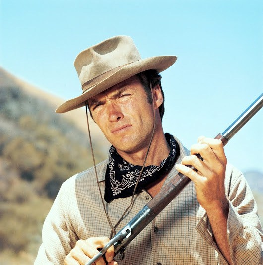 Clint Eastwood as Rowdy Yates