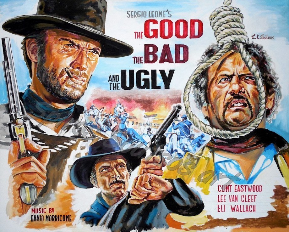 The Good, The Bad and The Ugly art work