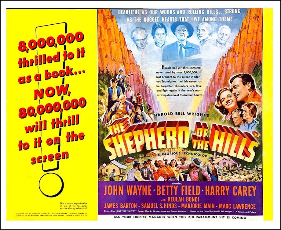 Shepherd of the Hills poster