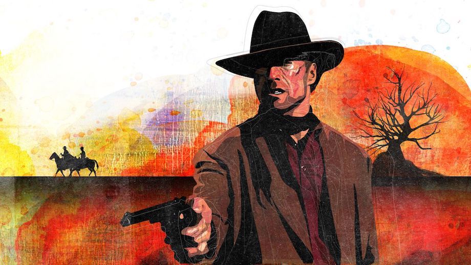 Unforgiven with Clint Eastwood poster