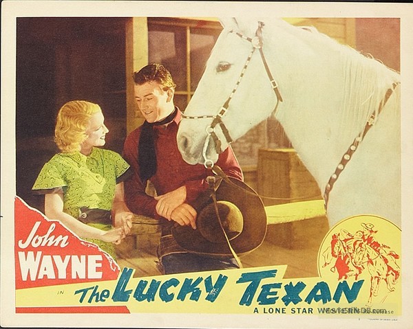 John Wayne in The Lucky Texan