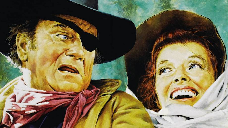 Rooster Cogburn John Wayne Katherine Hepburn