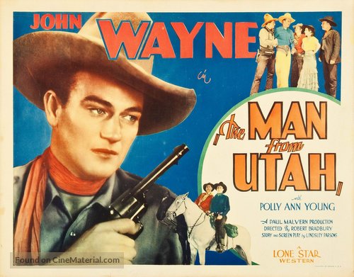 The Man From Utah poster