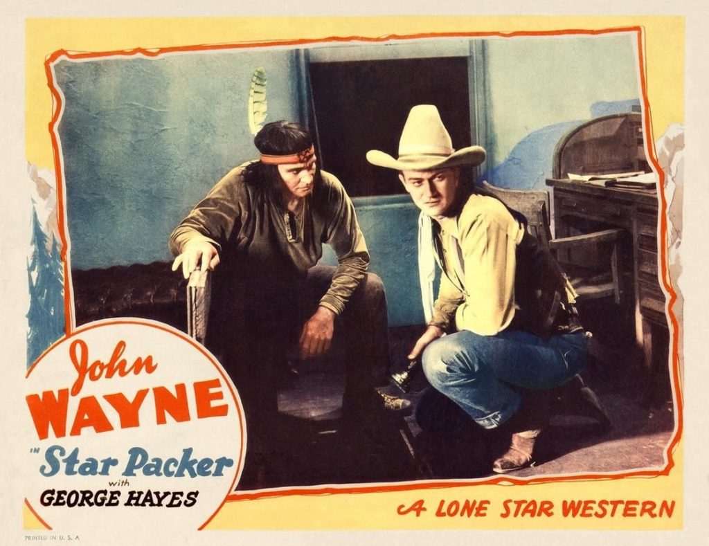 Lobby card for Star Packer with John Wayne