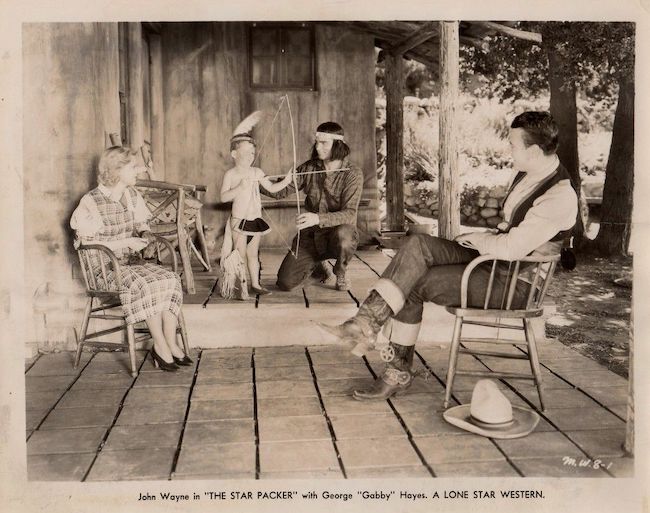 John Wayne in Star Packer Lobby card