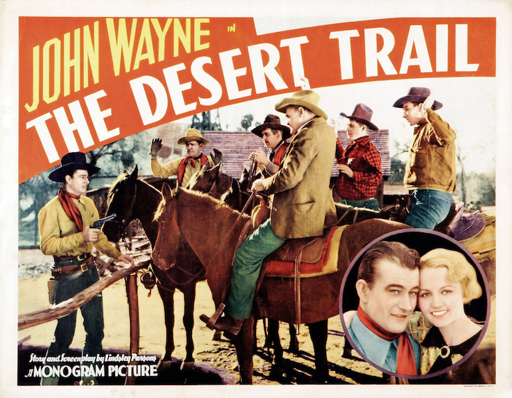 John Wayne in The Desert Trail