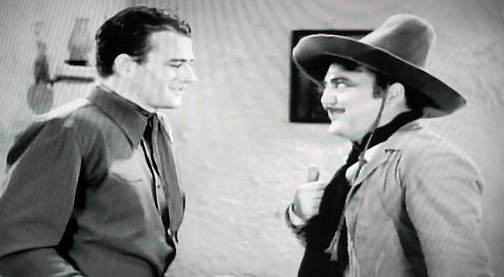 John Wayne & Gino Corrado in Paradise Canyon