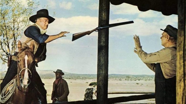 Cahill US Marshal Movie poster with John Wayne