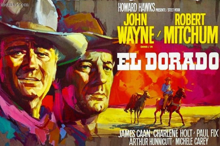 El Dorado poster with John Wayne