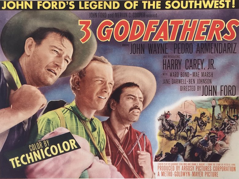 John Wayne in 3 Godfathers