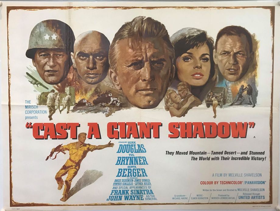 Cast a Giant Shadow with John Wayne
