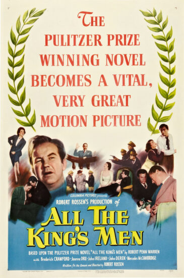 Movie poster of All The King's Men